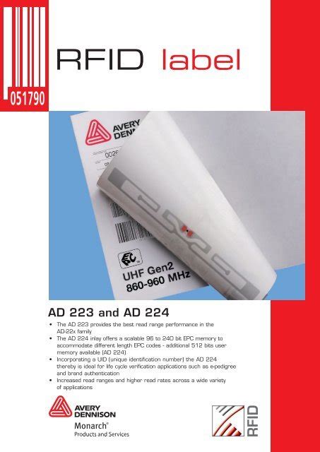 avery dennison rfid tag|Avery Dennison rfid solution.